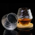 Japanese Handmade Hammered Whiskey Glass Heat-Resistant Juice Cup Liquor XO Whisky Crystal Wine Cognac Brandy Snifter